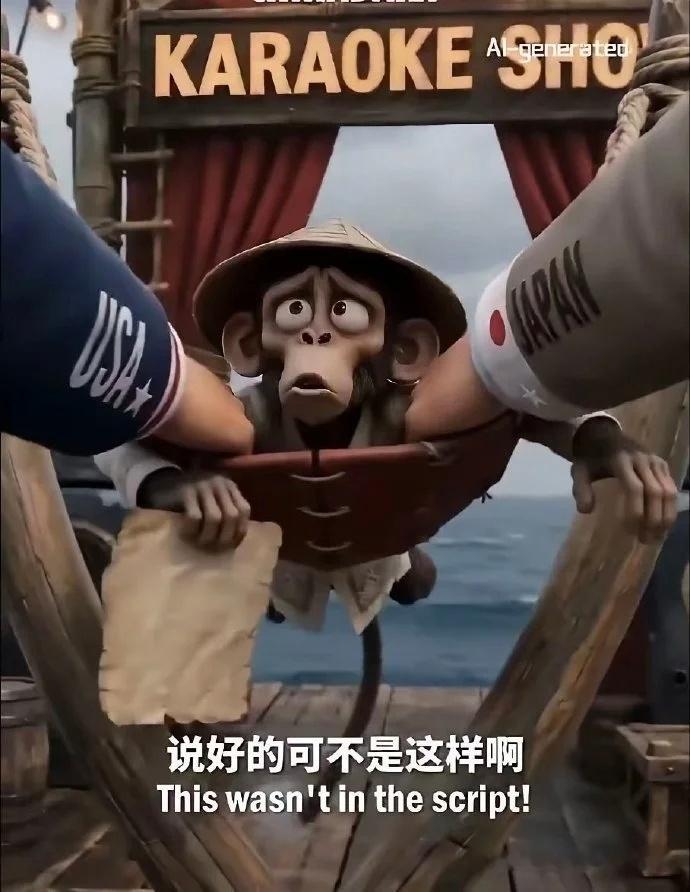 大熊猫每天给菲律宾一块糖，一天不给，菲律宾就心有怨恨！白头鹰每天抽菲律宾一个耳光