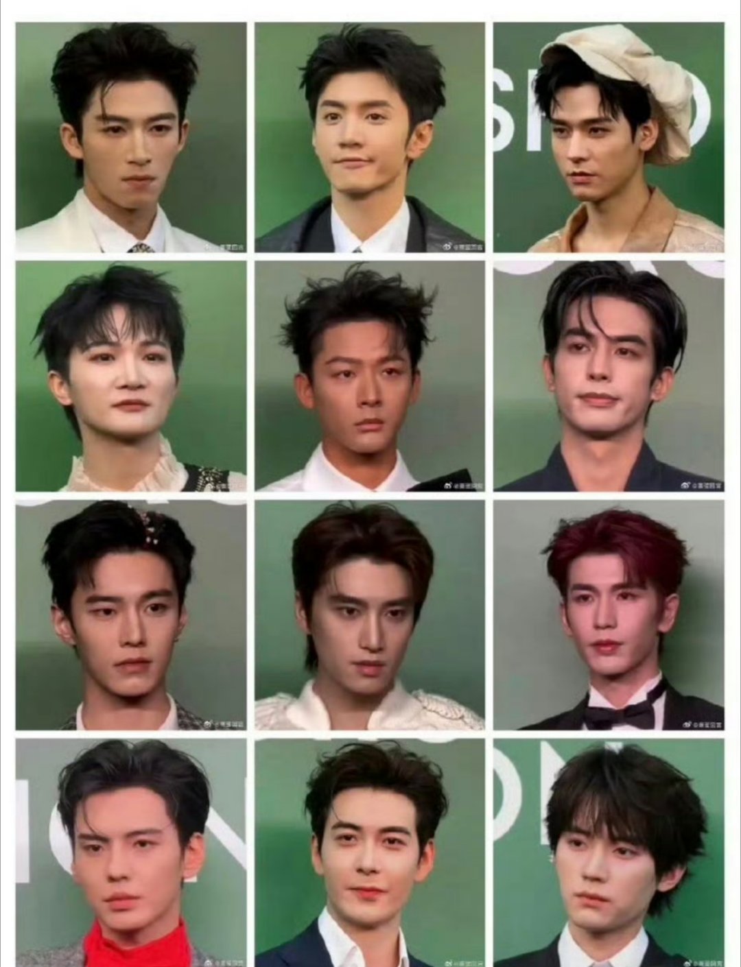 浅浅盘点一下Vogue盛典男星怼脸生图，谁是你的视觉中心[桃里桃气]王新月，陈哲