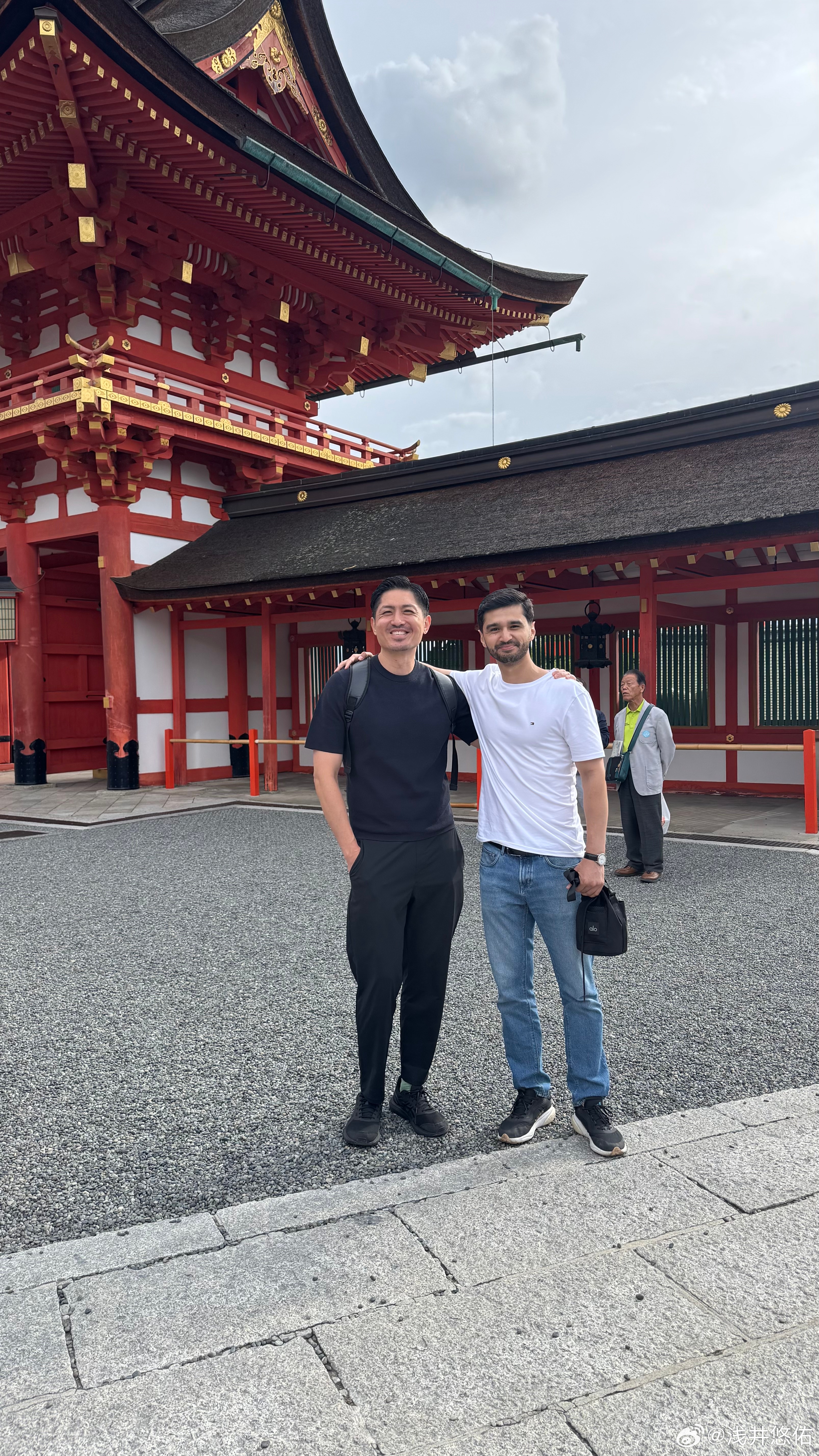 我也发一下别的合照十年了，，，yoyo浅井悠佑 日本·京都