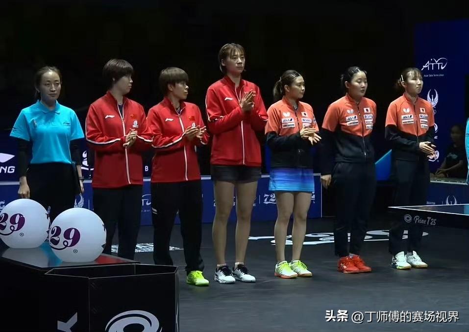 2026亚锦赛乒乓球女团决赛：中国 2-3 日本！

陈熠 0-3 桥本帆乃香