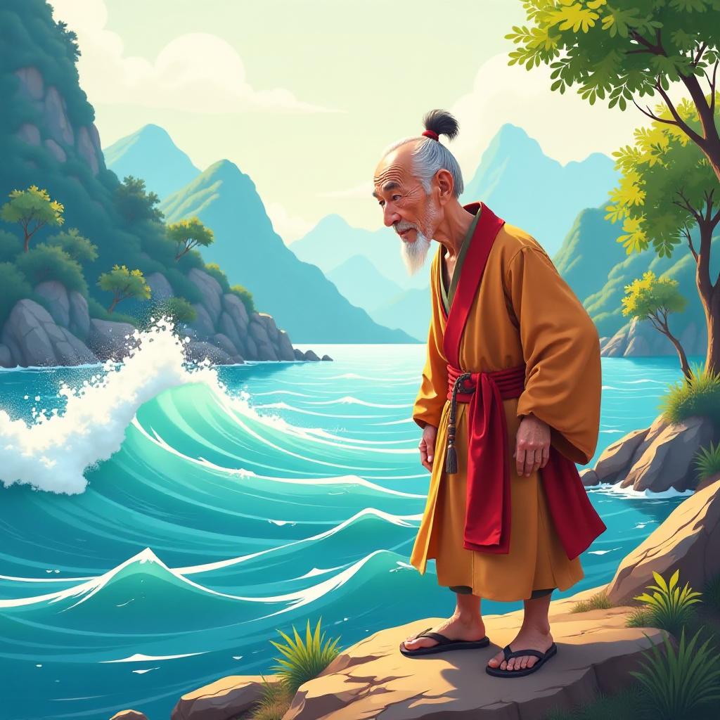 大禹治水的故事
大禹是夏朝的开国君主之一，传说他具有非凡的治水能力。公元前21世