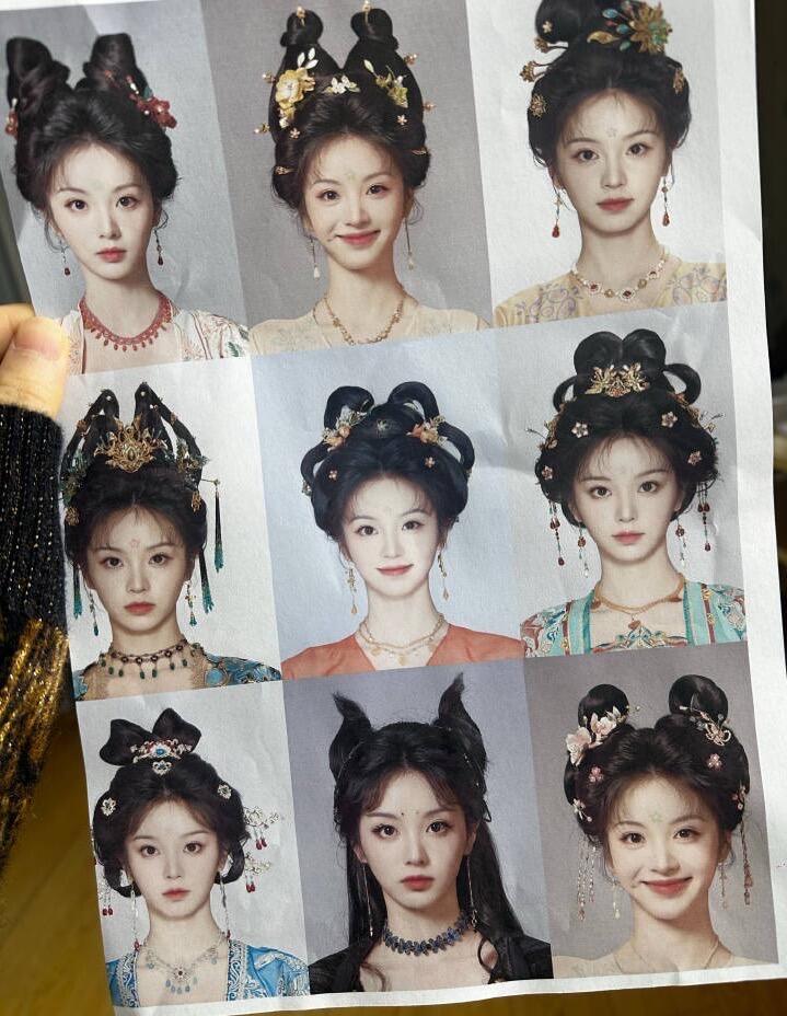 子夜归给田曦薇做的造型喜欢哪个? ​​​