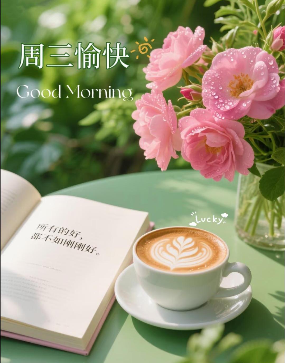 早安！霜叶映晨光，清风送微凉。初冬的清晨天气渐寒，愿你带着对生活的热忱，把忙碌化