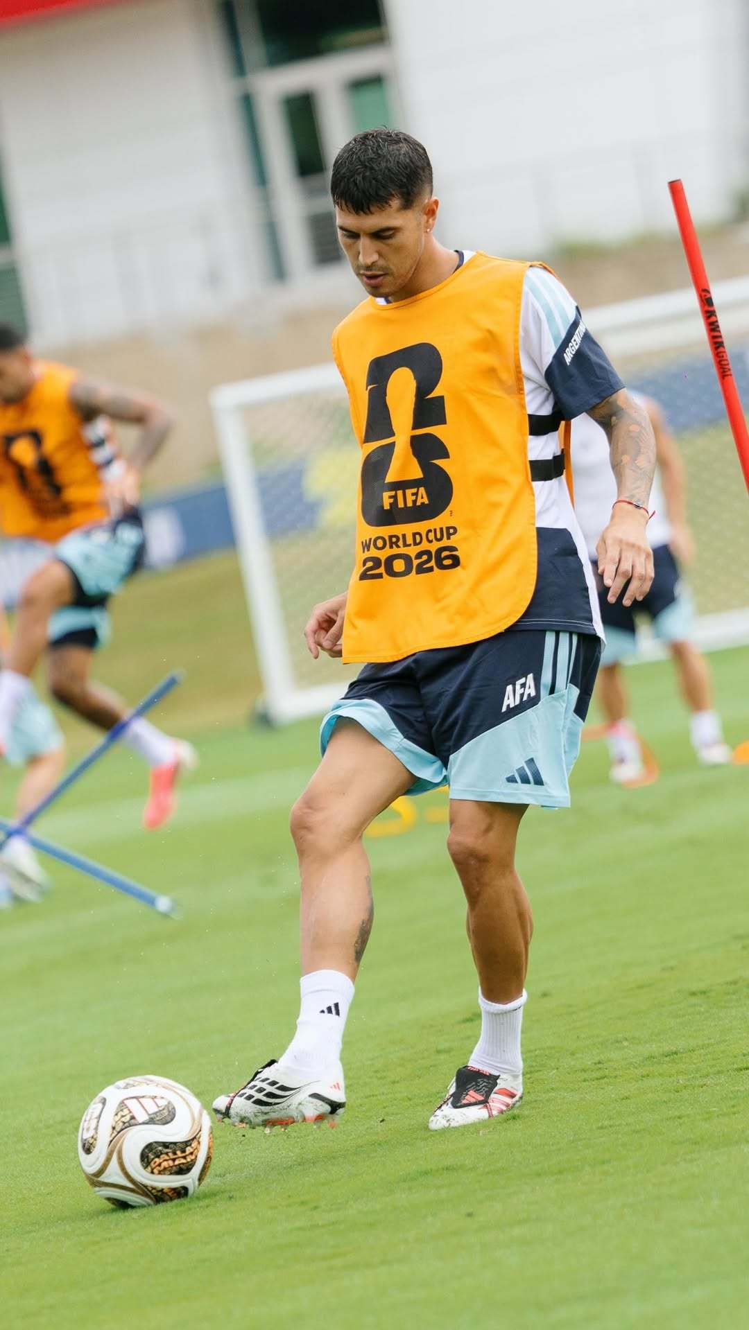 ⚽️💪召之能战，战之能胜！🇦🇷帕拉西奥斯正随阿根廷全力备战与英格兰队的半决