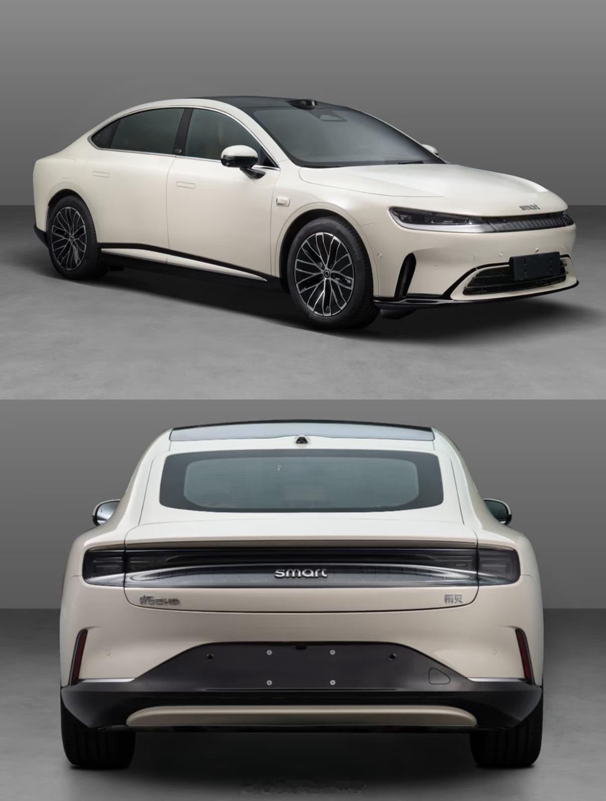 Smart竟然出了个三厢轿车精灵6 EHD……看小图还以为是零跑的新车……这个…