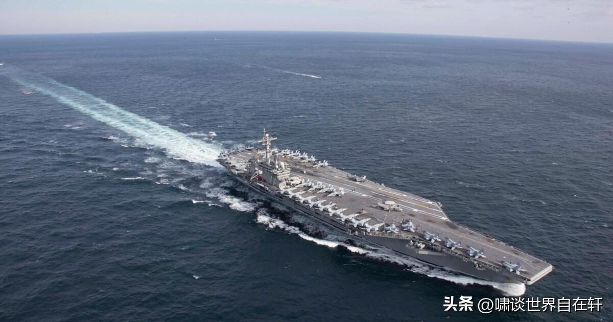 美国航母“林肯”号8月29日穿越马六甲，进入南海海域。
从它轨迹来看：
去年12