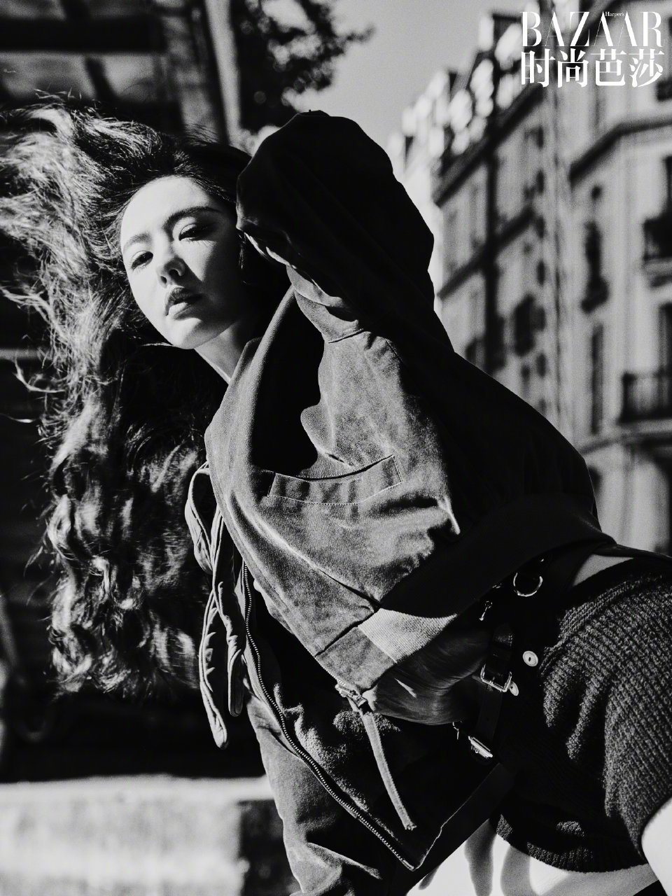 蔡文静芭莎巴黎秋日大片摄影：Yang Dalong ​​​