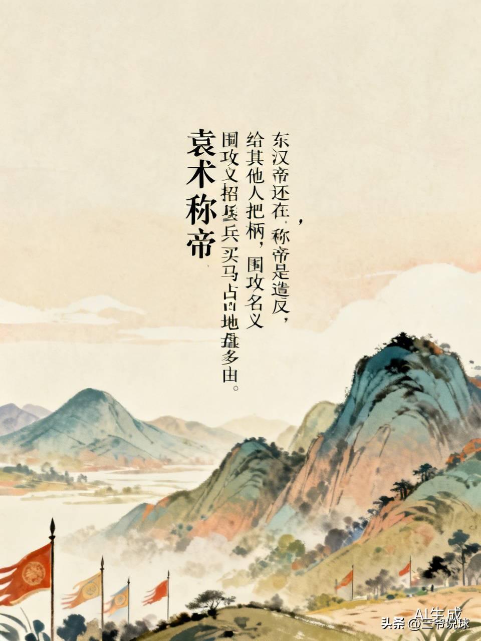 袁术称帝后,为何会引来围攻?东汉帝还在，称帝是造反，给其他人把柄，围攻名义招兵买
