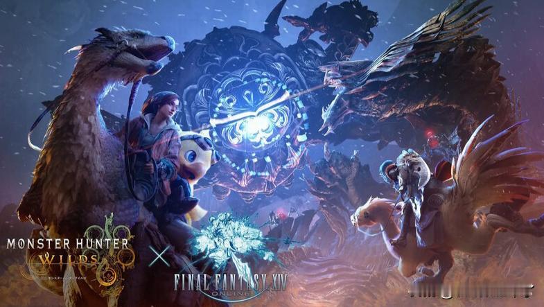 卡普空公布了之前透露的《怪物猎人：荒野》联动FF14新情报，强力联动装备欧米茄系