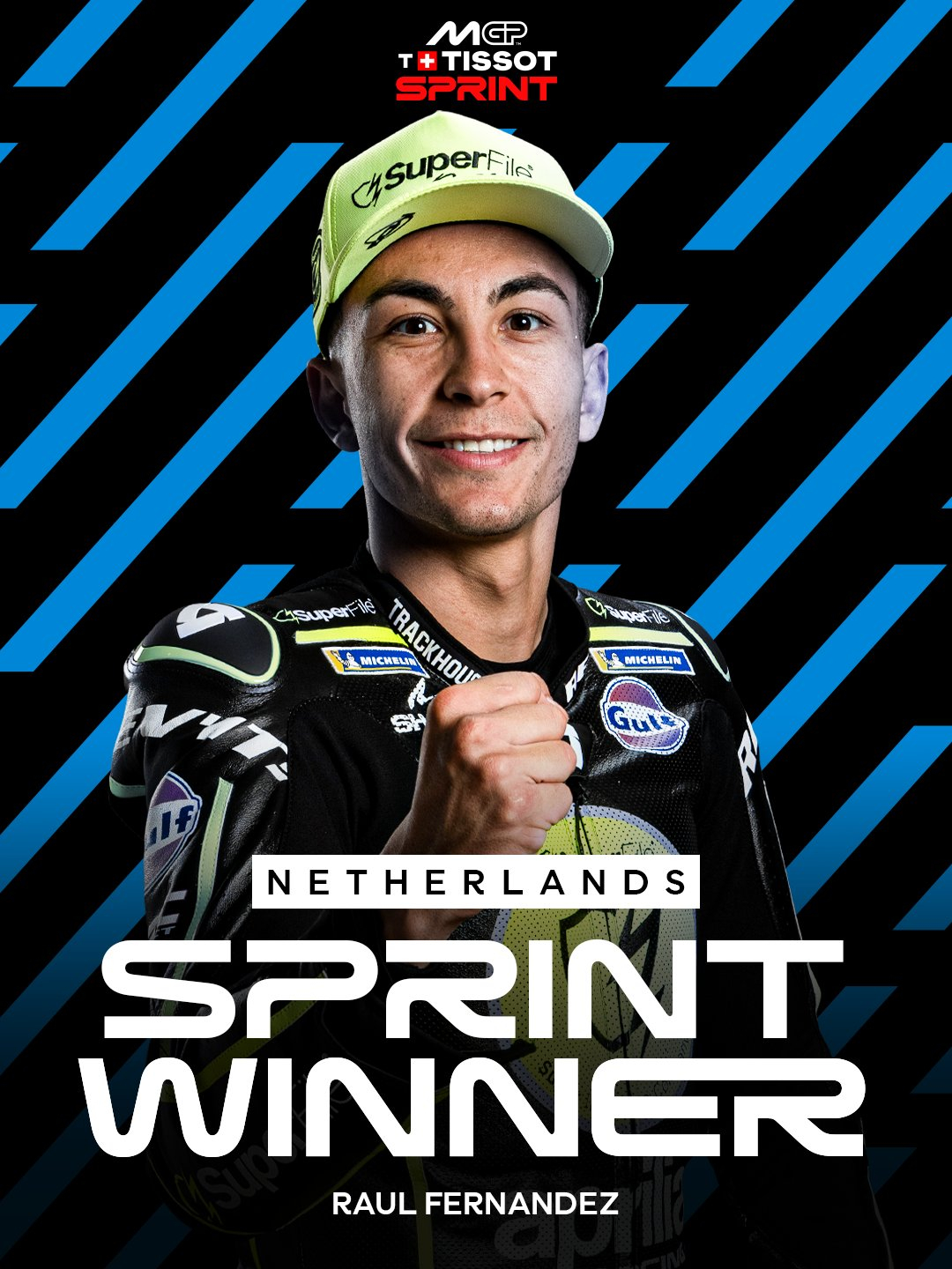劳尔·费尔南德斯取得MotoGP荷兰站冲刺赛冠军！小椋蓝P2！Trackhous