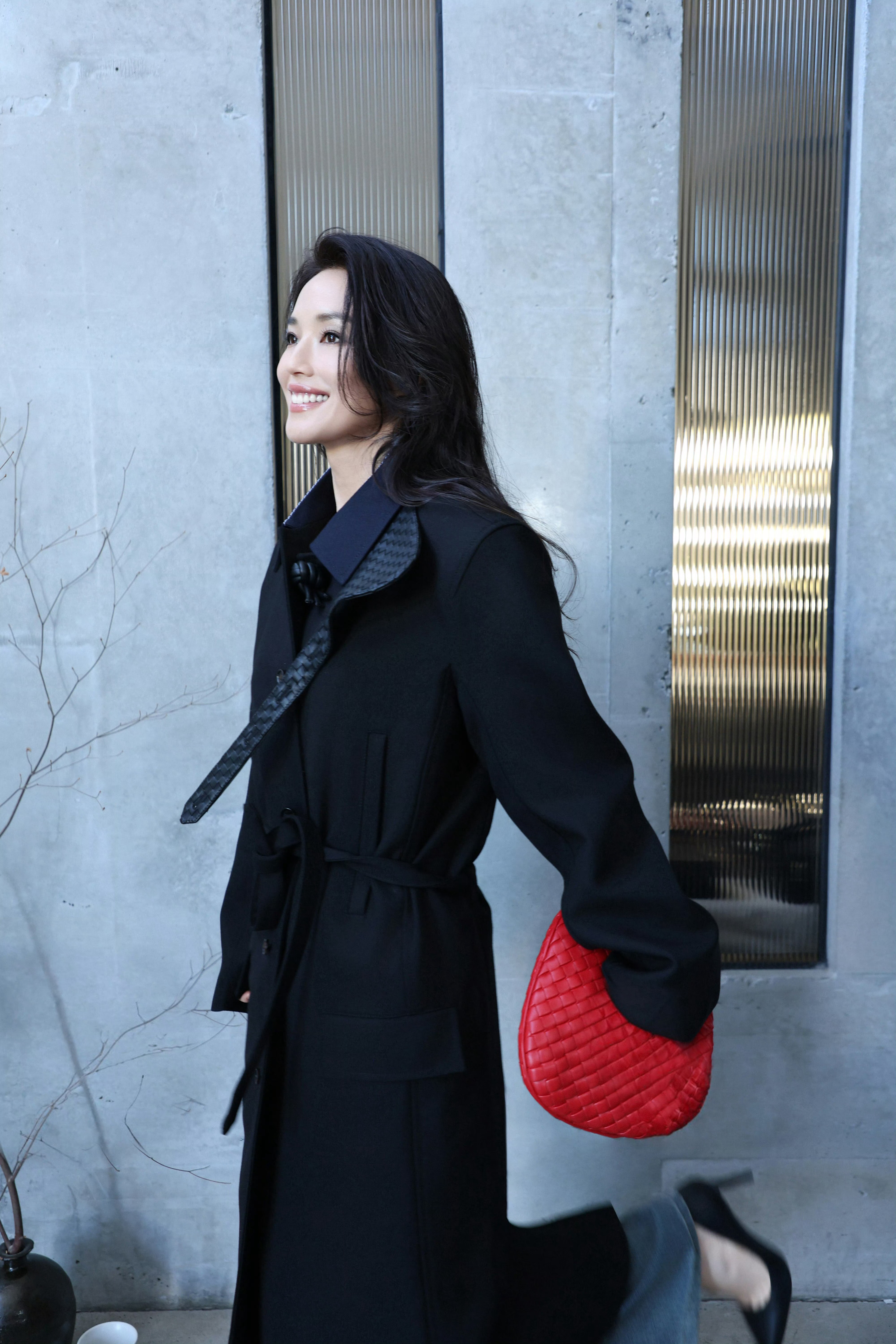 舒淇演绎Bottega Veneta 2026夏季全新Baby Veneta手袋