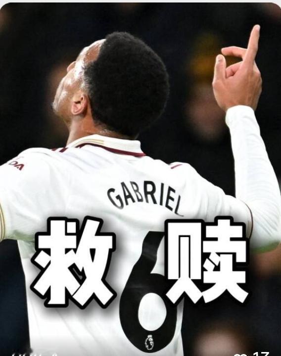 加布里埃尔，世界第一中后卫接班人，身体能力没得说，就是这脑子有时短路！
加布里埃