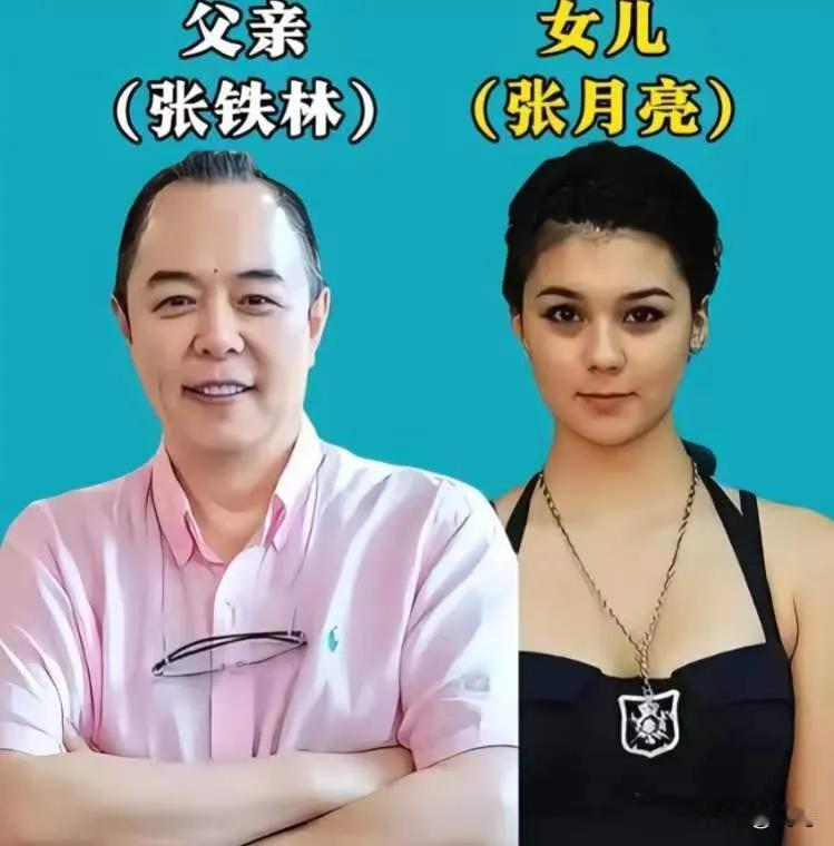 父女俩长得很像的曾志伟。
父女俩长得很像的张铁林。
父女俩长得很像的洪金宝。
父