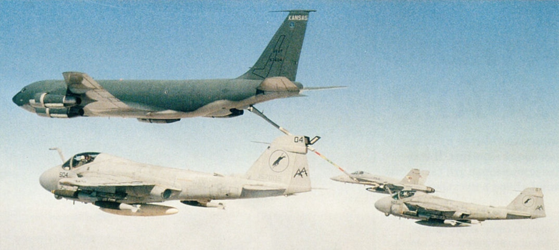 分享圖片：美國波音KC-135“同溫層油船”空中加油機 