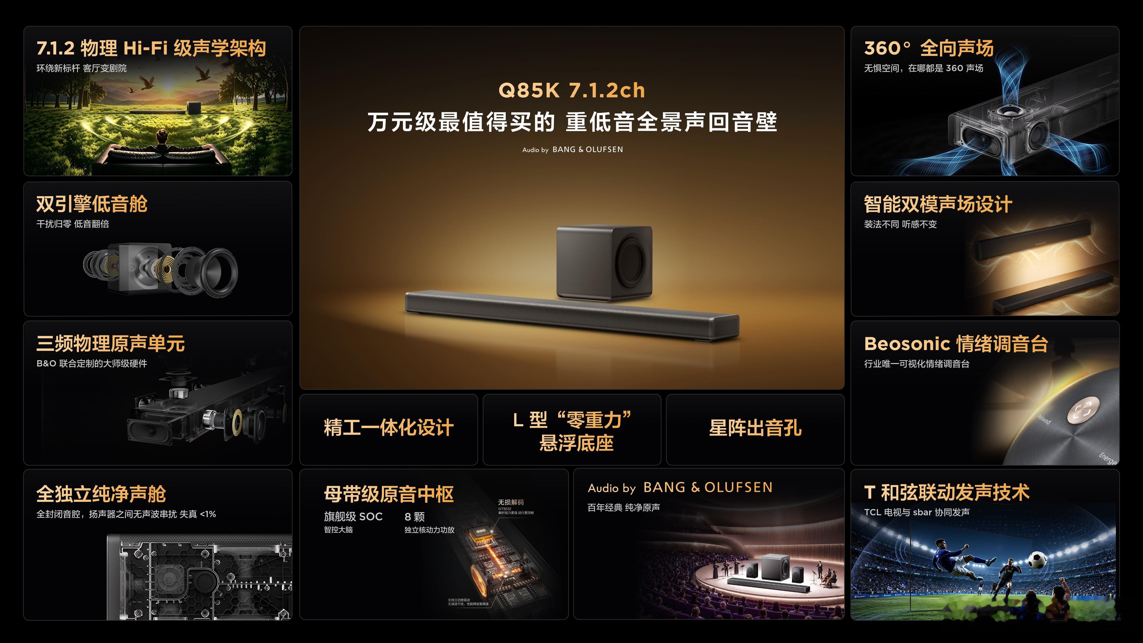 一直觉得TCL在影音领域藏着不少硬实力，尤其是音响方面的技术积淀，很多人都没太留