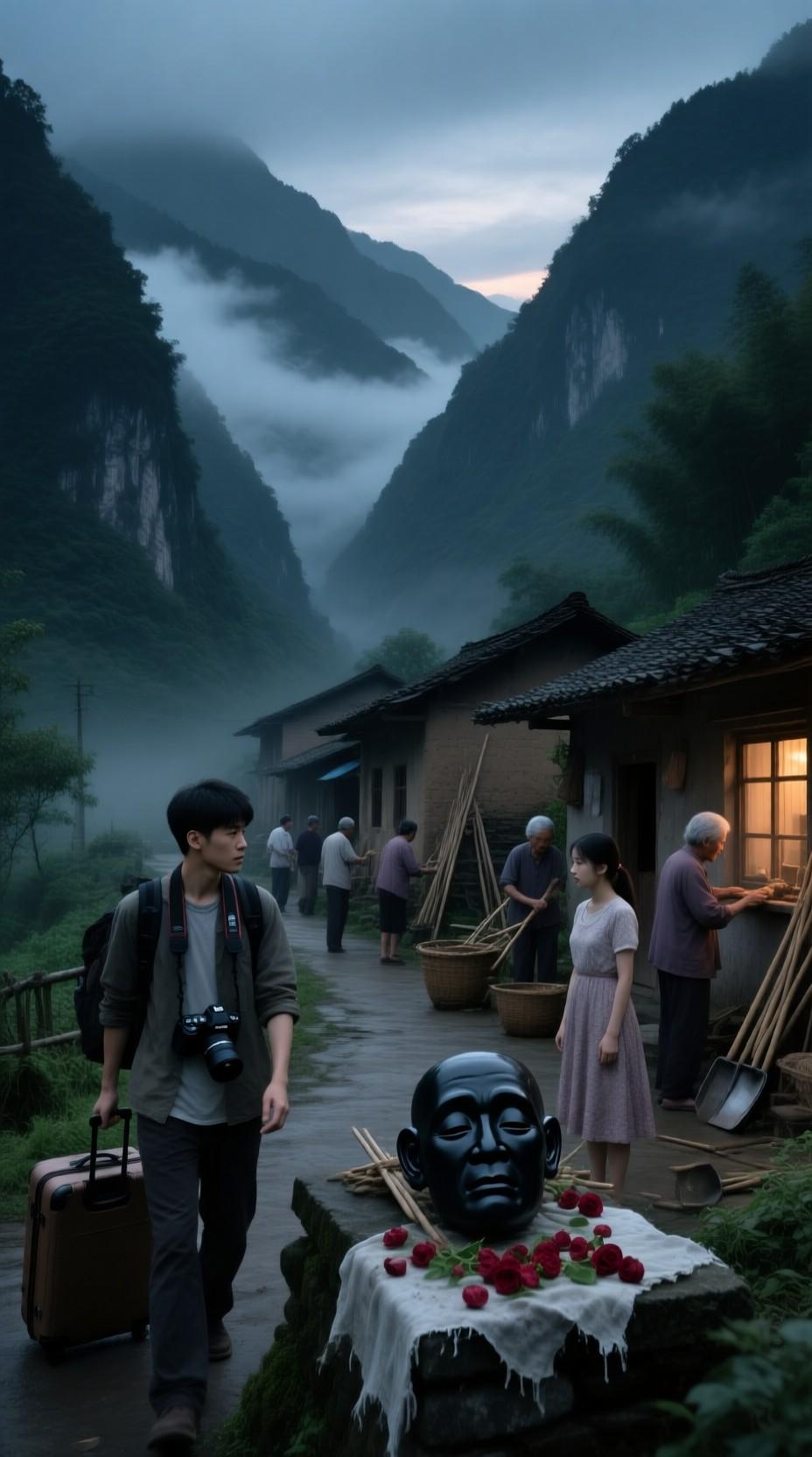 悬疑民间故事：失踪的村庄

在一个偏远的山谷里，有一个名叫青石村的小村庄。村庄四