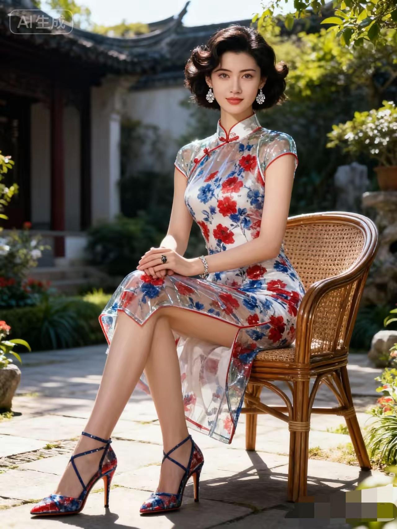 谁懂啊！上海利人服饰的刘旗袍真的长在审美点上✨
 
老品牌的匠心果然靠谱，把传统