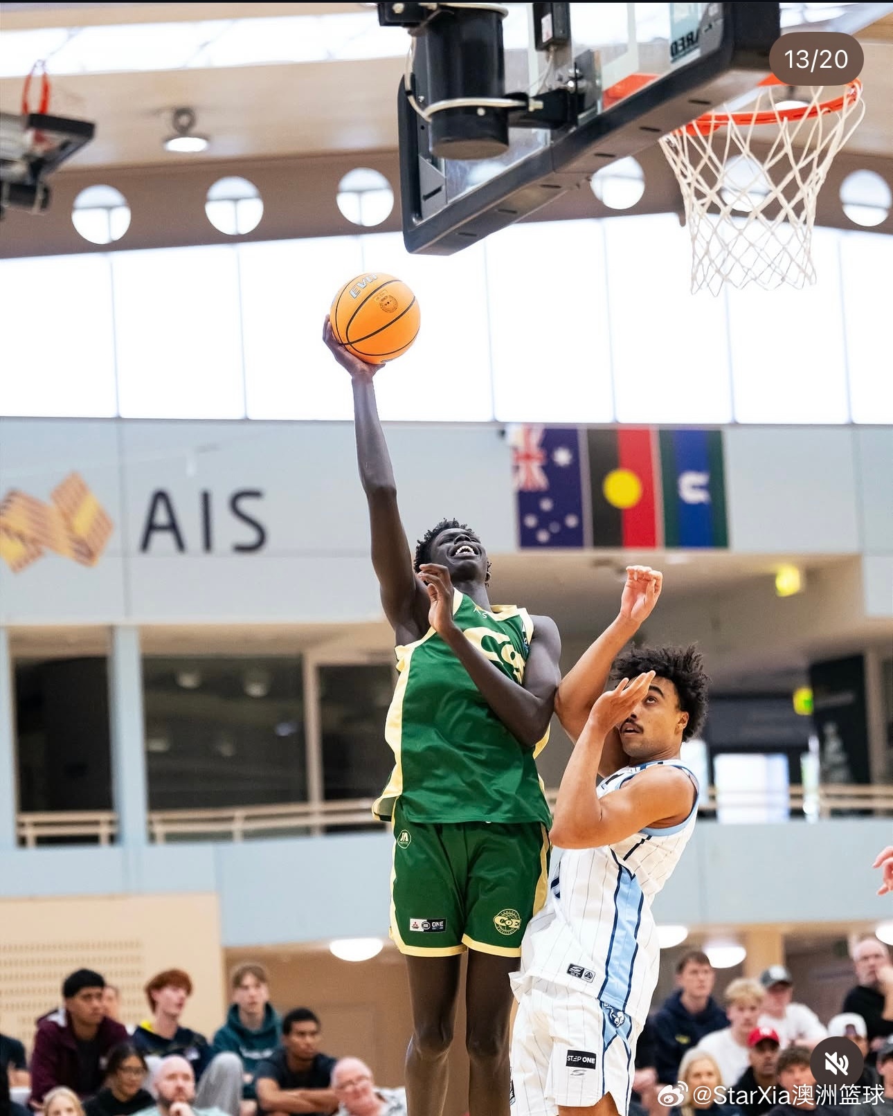 卓越中心这个赛季的NBL1阵容，高的离谱Ajak Nyuon : 6’10 前锋