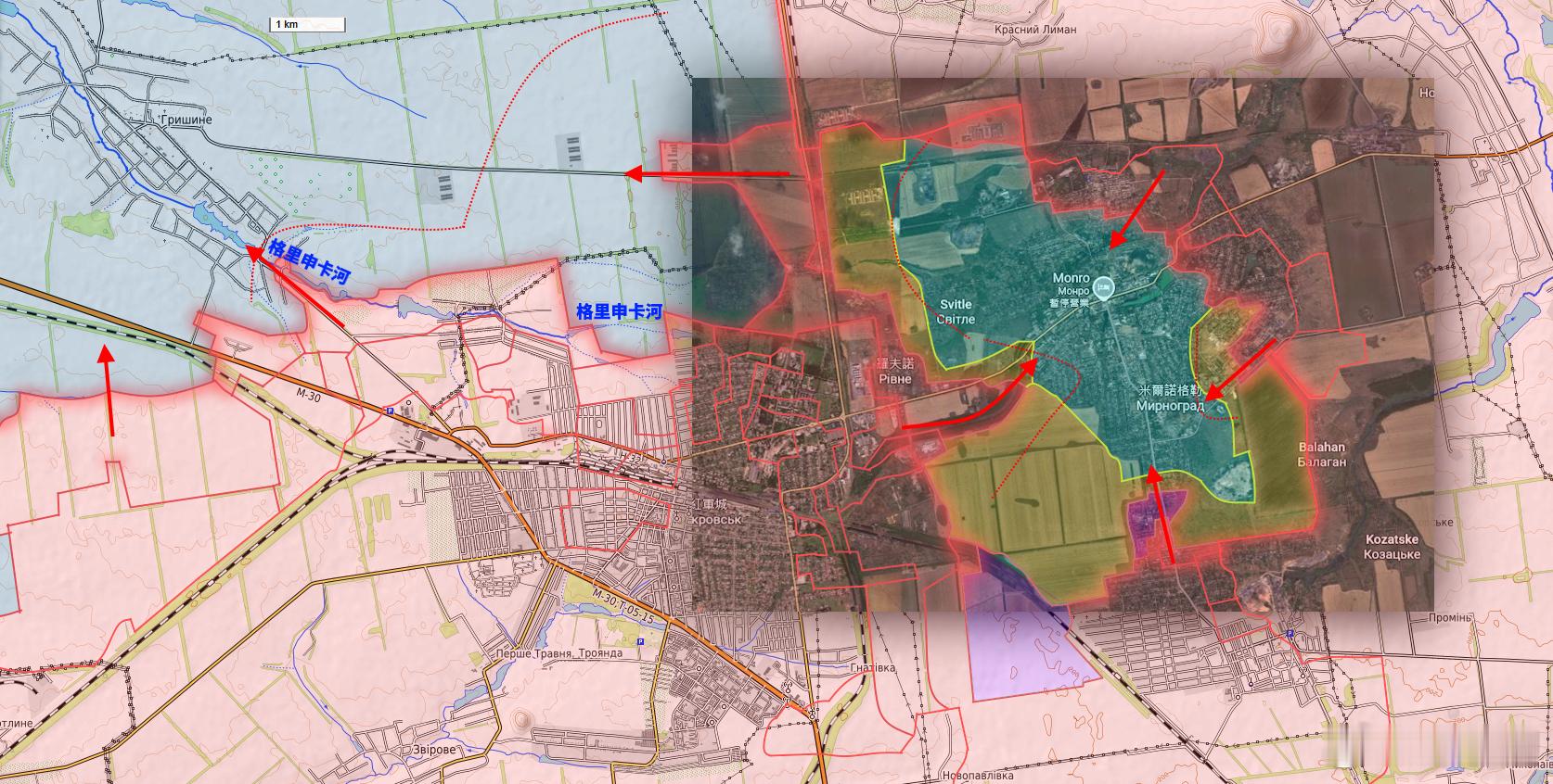 更新紅軍城-米爾諾格勒城區戰鬥 