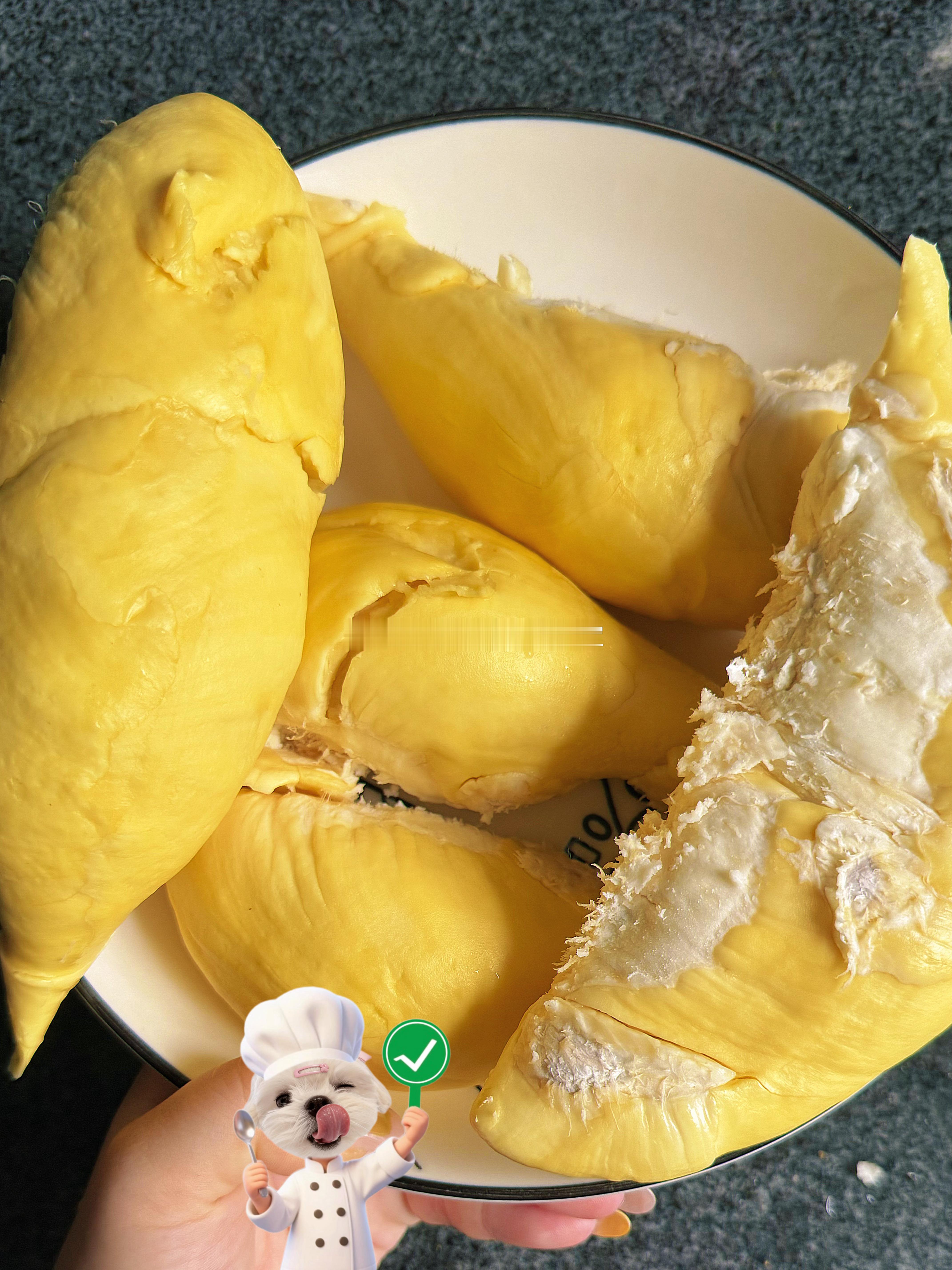 豆包帮我选的榴莲！买到了超级便宜的榴莲逛街看见榴莲大甩卖 花60💰买了一个没想