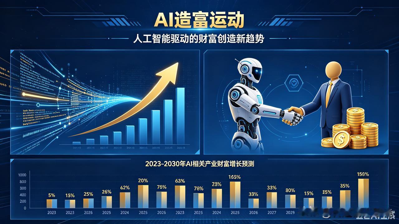 这场AI造富运动还有上车机会吗？AI这波浪潮，让很多人实现了财富自由。也有很多人