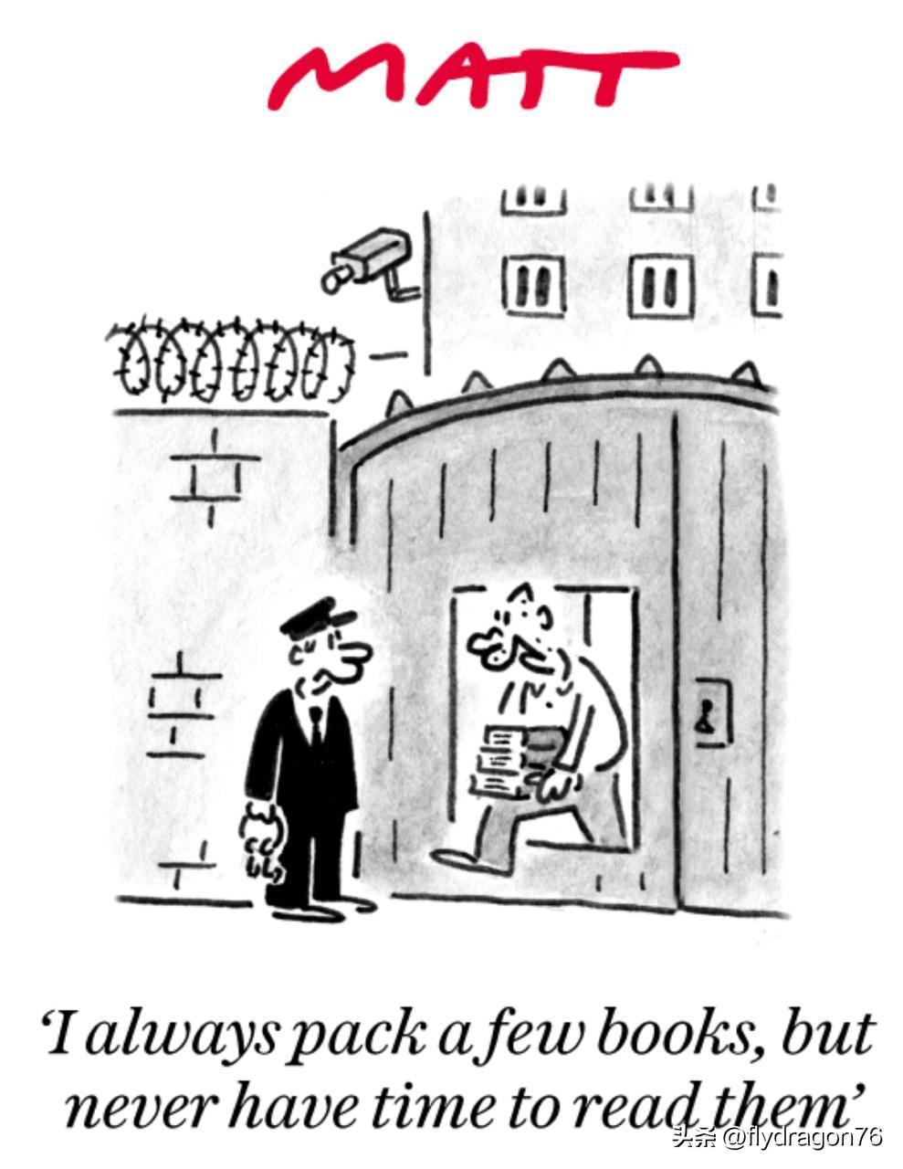🇬🇧“我总是随身带几本书，却从来没能读完。”

——《每日电讯报》评述安迪·