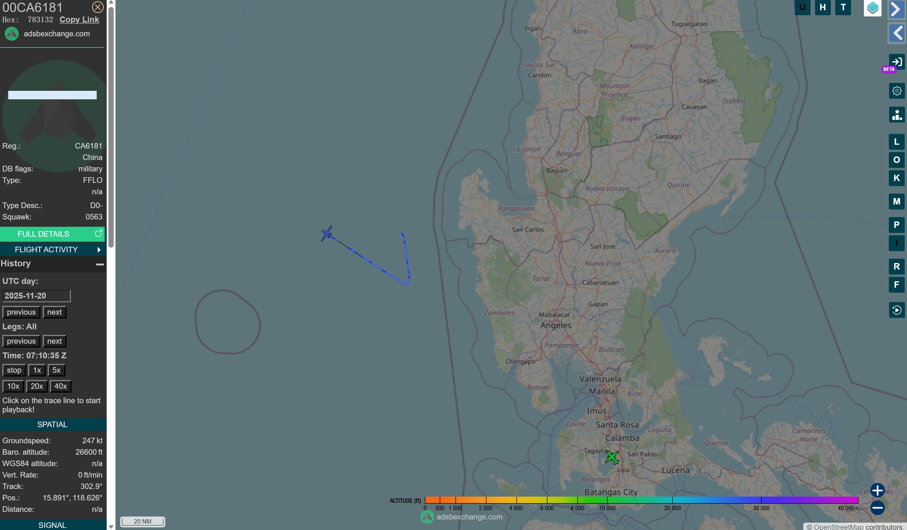 翼龙10无人机连续两天出现在黄岩岛以东空域
