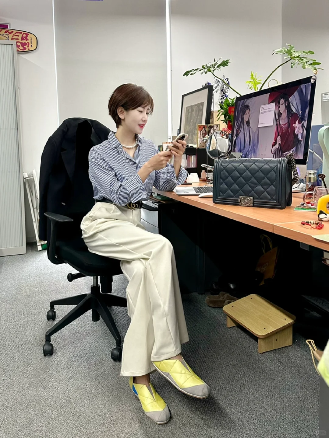 小个子，请把上短下长焊在身上