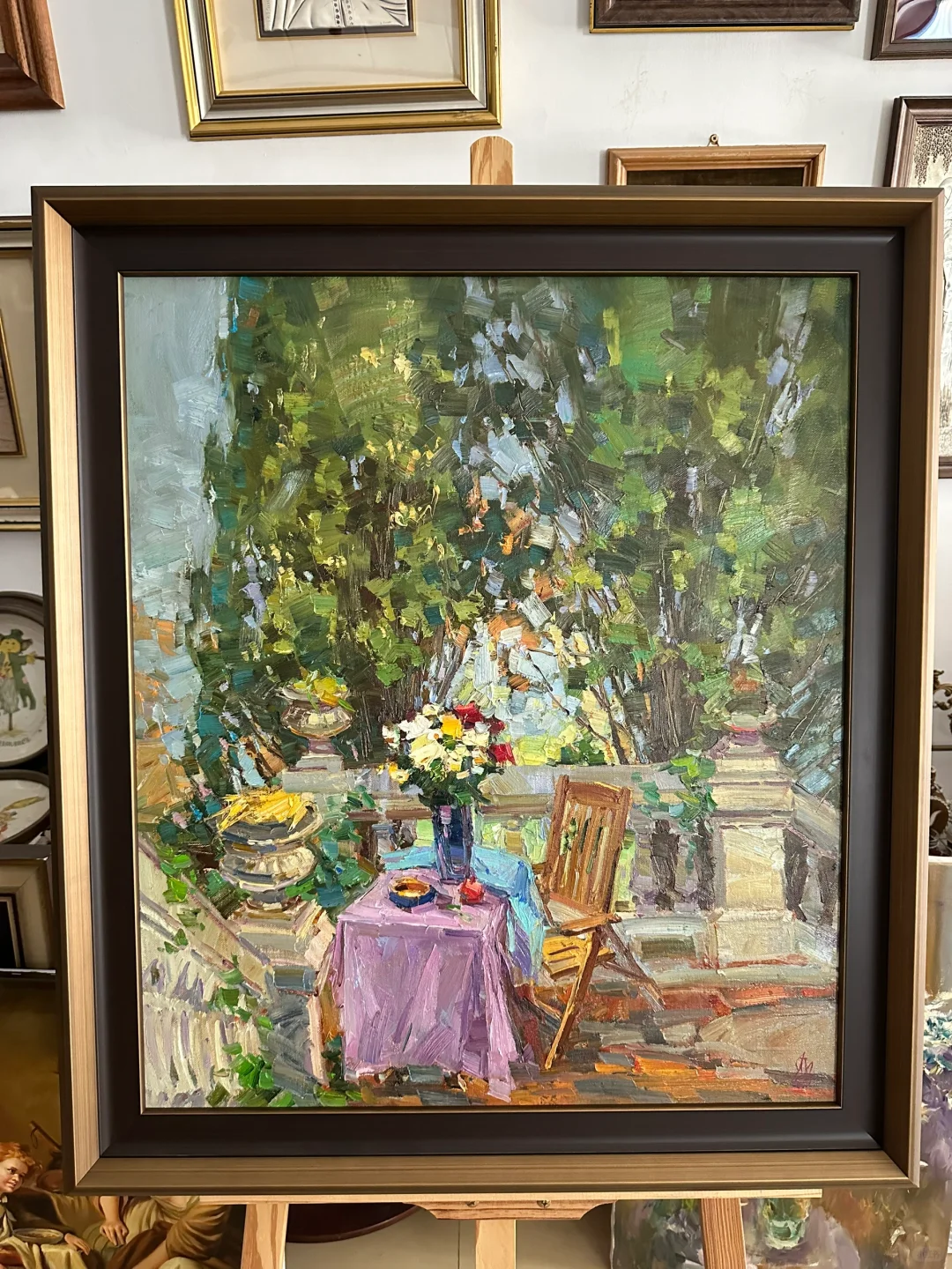 克里米亚画家 谢尔盖的大幅作品到店