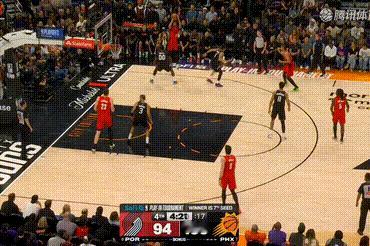 瞬息万变！开拓者一波8比0，只差3分！开拓者vs太阳