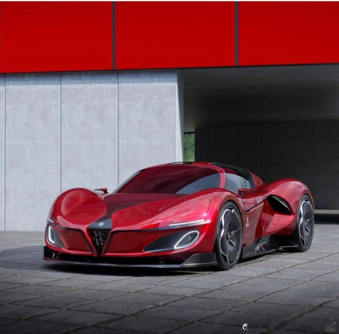 Alfa Romeo 33 Venturo Concept，360度无死角帅车[