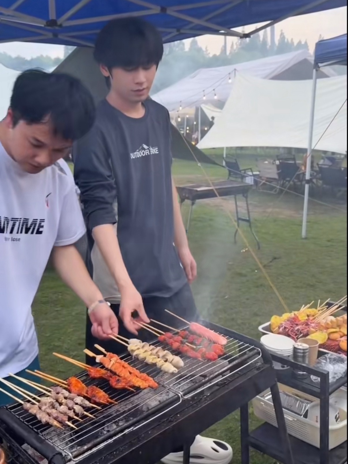 我也想吃我哥哥烤的串 