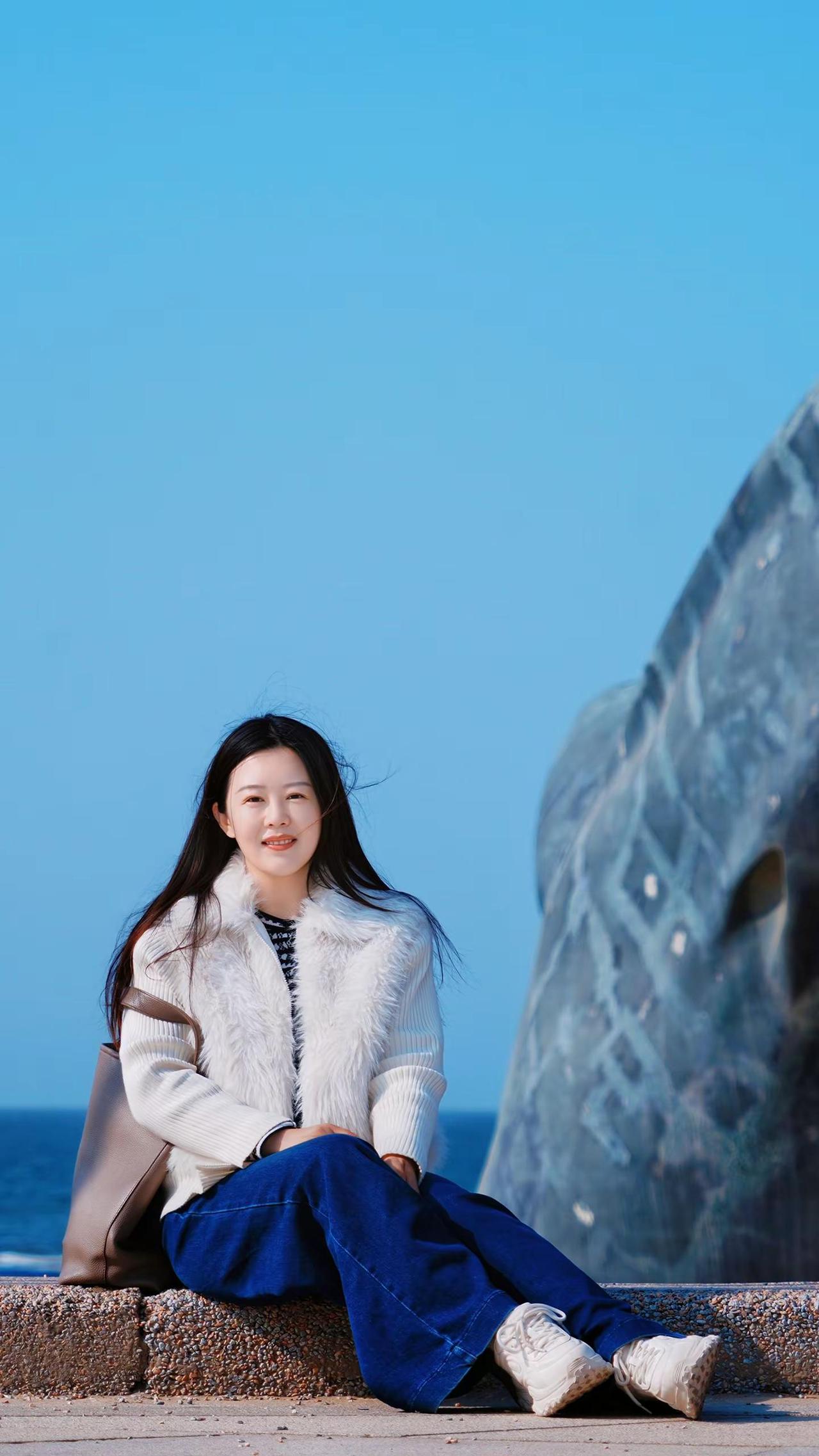 美景由人衬托而更美丽！