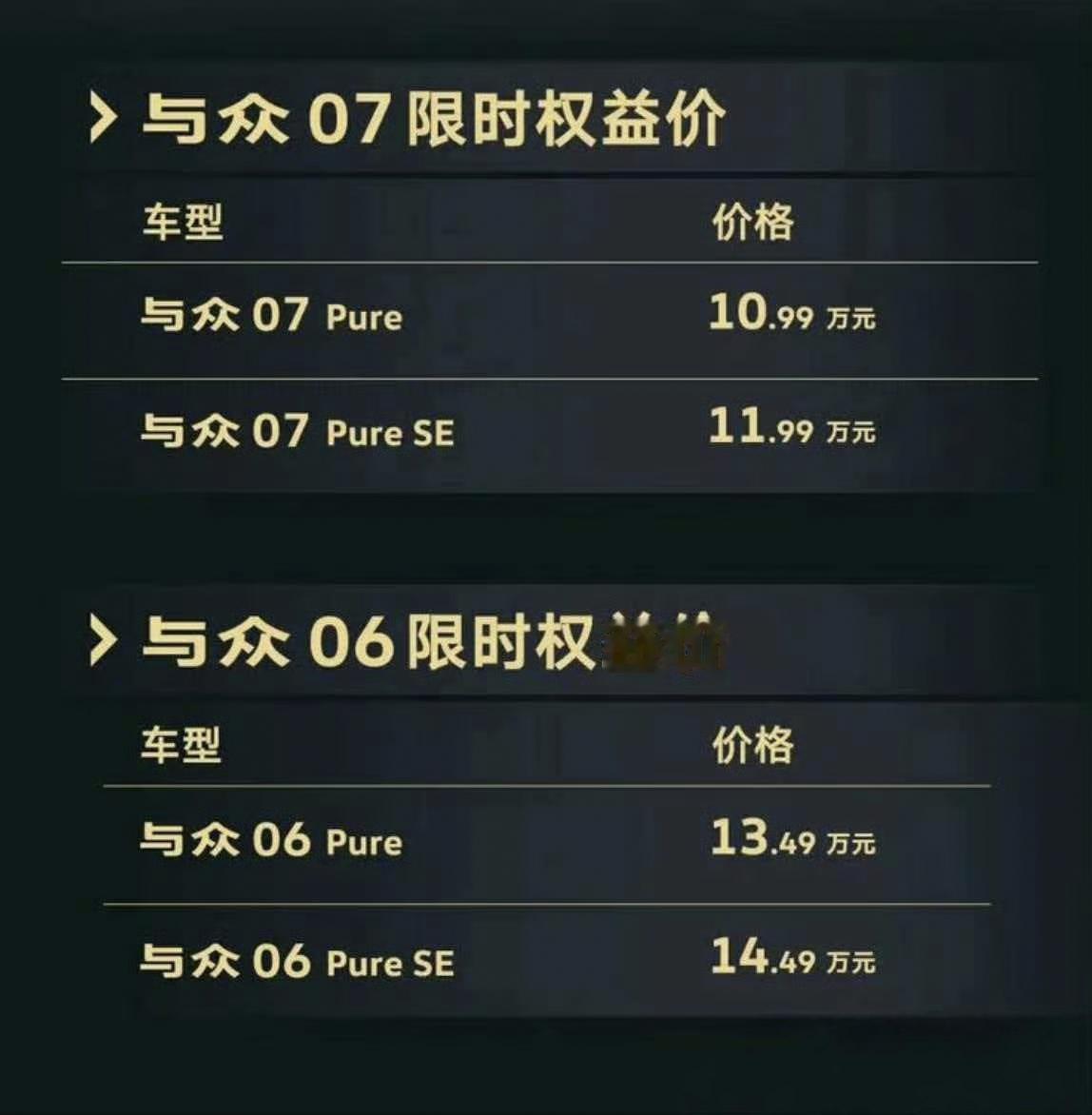 如果你要买大众的电车，那么与众07是最值得一看的。
跟小鹏合作的电子电器架构CE