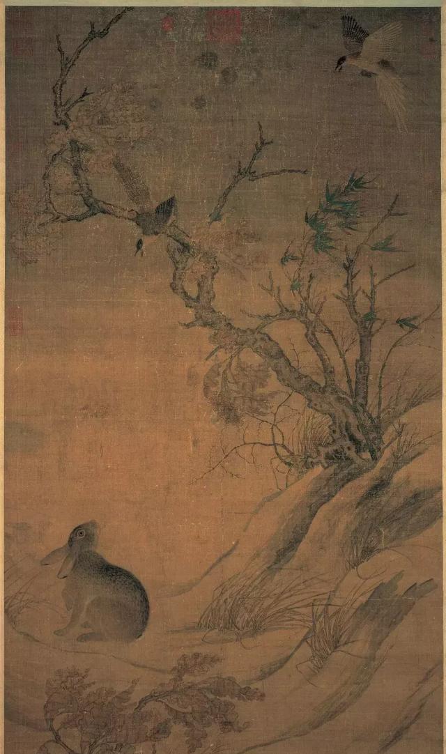 1962年，一位专家拿15倍放大镜，检查一幅2米长的无名氏古画，突然，他在画右侧