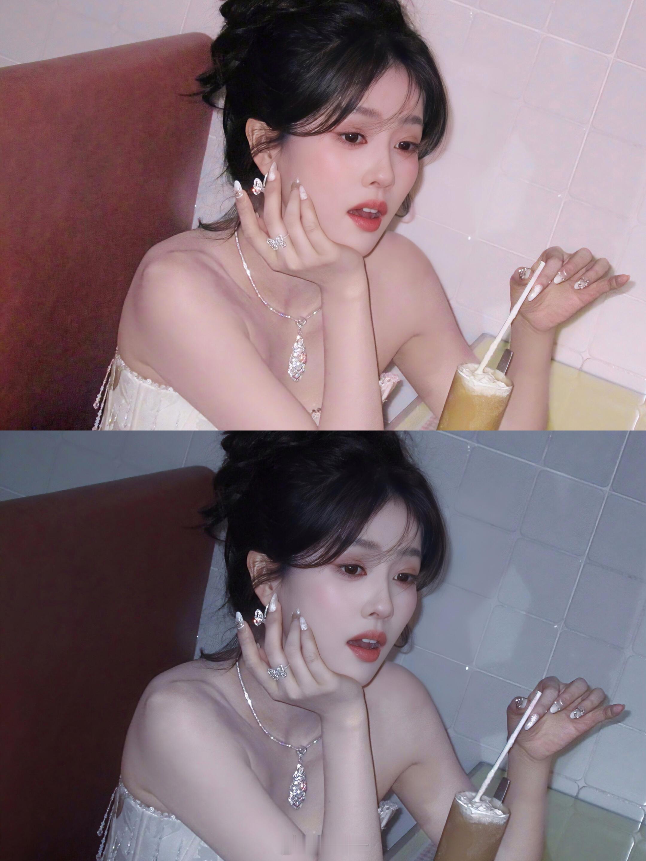 白鹿这个手了好仙啊，一看就很好牵！尖叫之夜