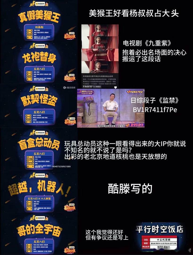 网友热议最近双高胎专场抄袭，现在又牵扯出喜人和之前的一些作品也是抄袭，大家怎么看