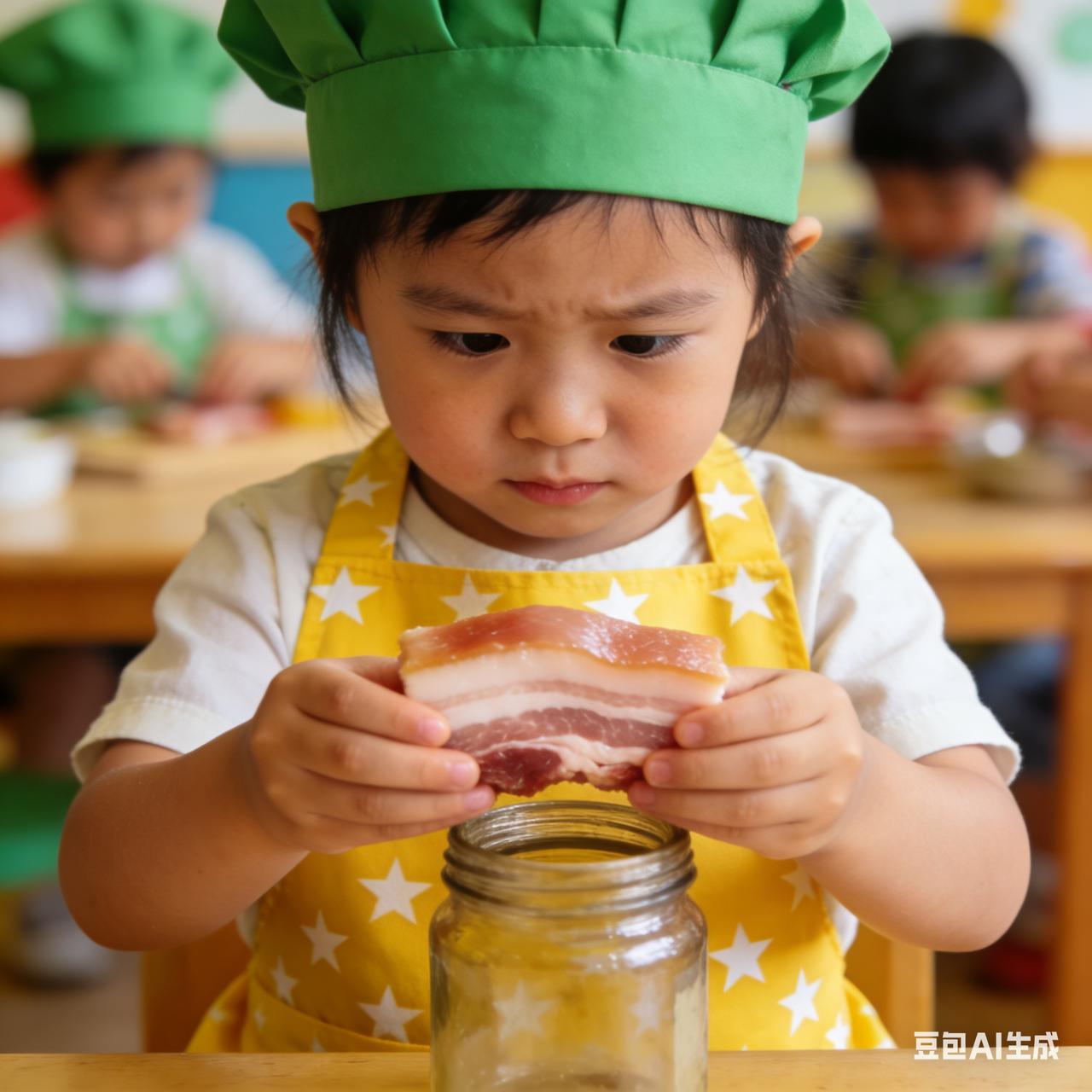 幼儿园老师发通知每个孩子带三斤五花肉上学！

幼儿教育是家长们最为关切大事，孩子