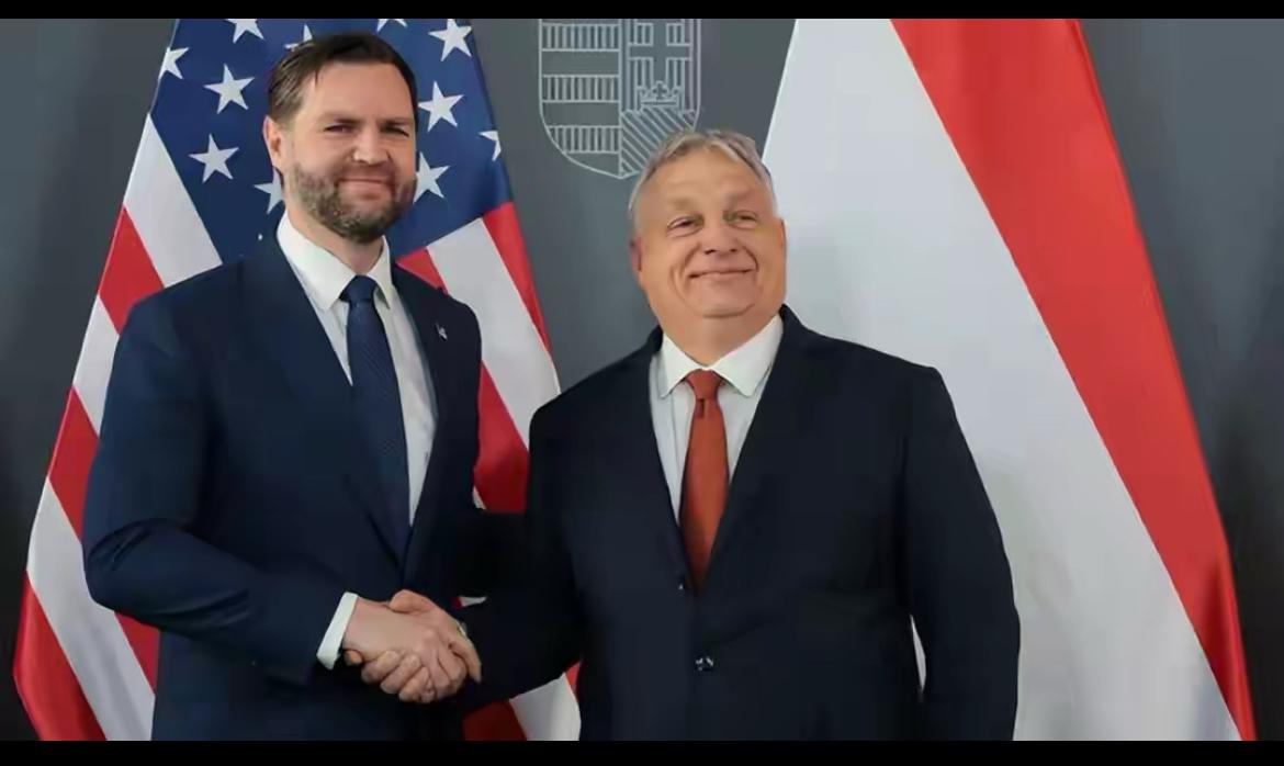 明天匈牙利大选，时任匈牙利总理、候选人欧尔班，受到世界最强大的两个国家支持，确实