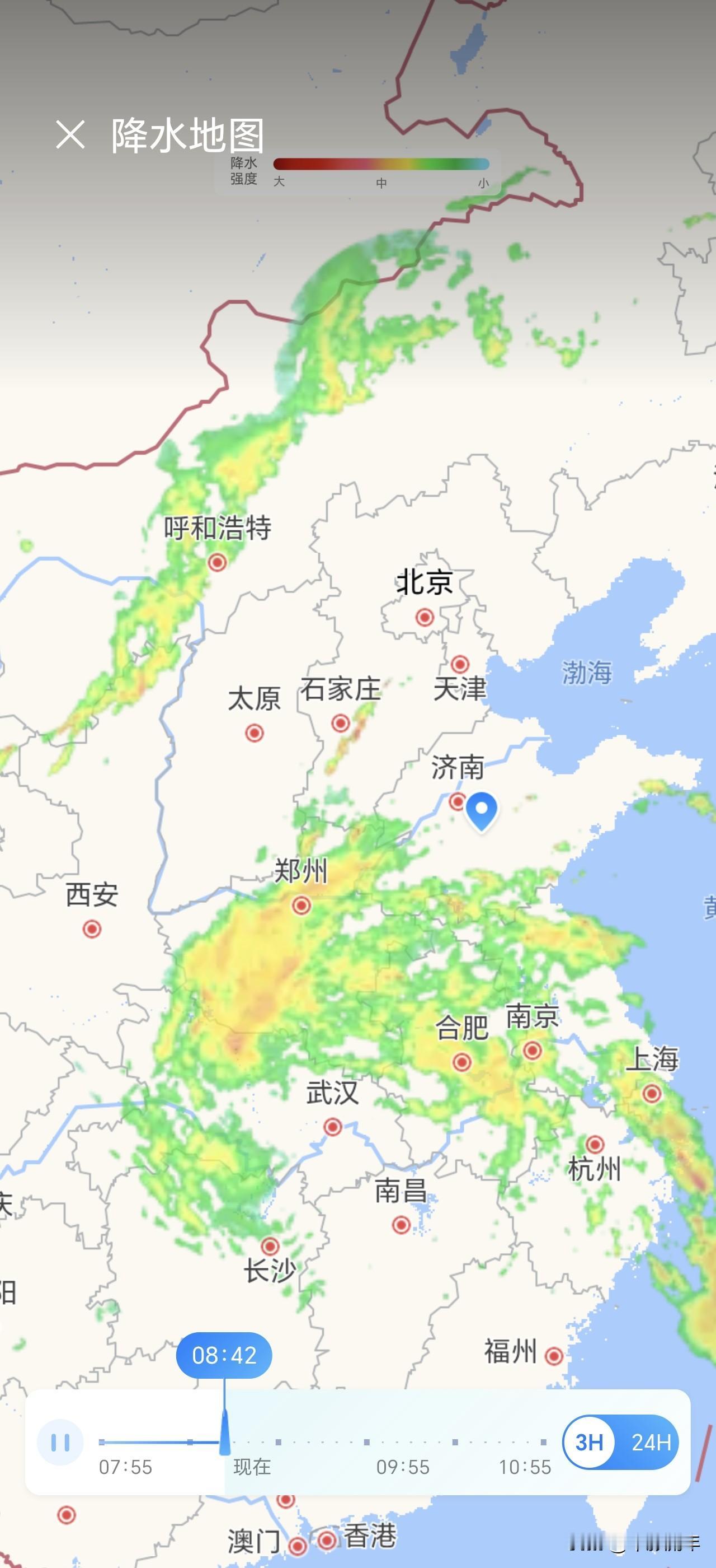 晴空万里，白海豚你在哪里？万事俱备了，你却不来了？白海豚预报 白海豚路径 暗色白