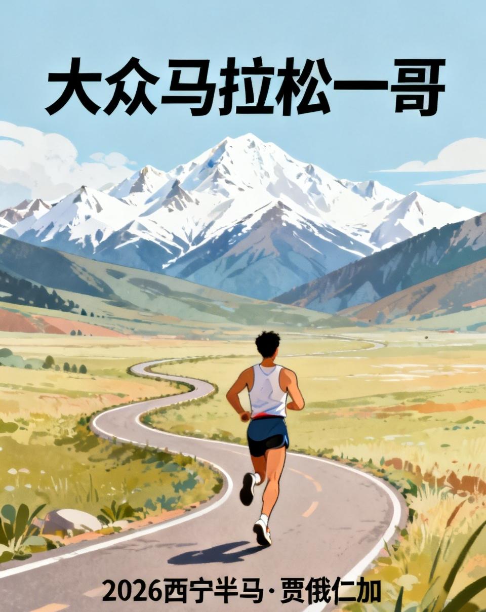 真正的大众马拉松一哥，从来不靠炒作，只靠实力封神！
 
2026西宁半马火热开跑