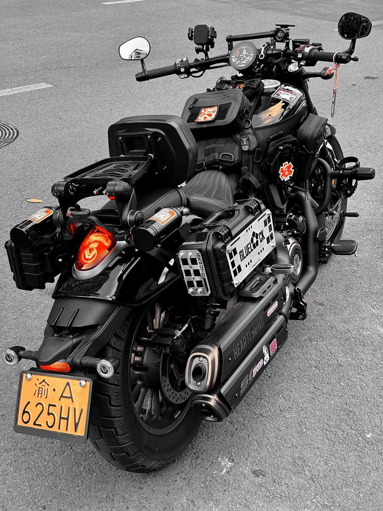 为啥有些马甲和套组装出来不贴合不好看，因为这才是原版机车 无极cu625 机车改