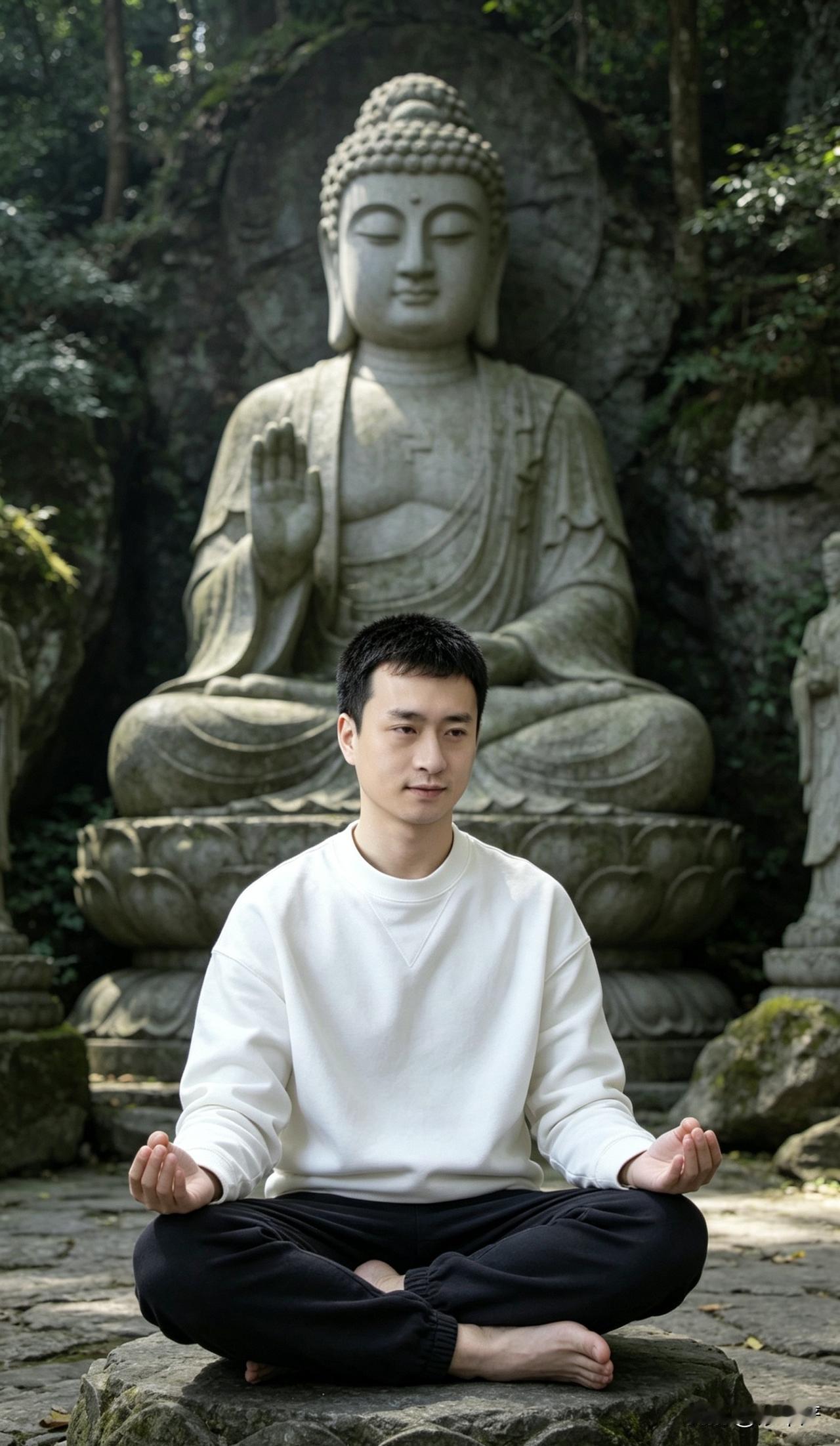 网友：修行人请留步，敢问念头不是我，情绪不是我，身体不是我，感受不是我，那我是什