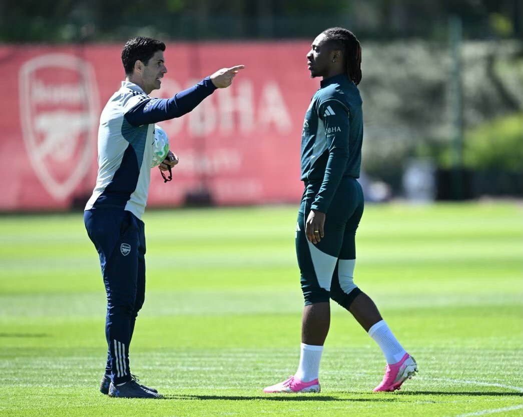 训练备战与纽卡斯尔联的比赛！阿森纳vs纽卡斯尔联 英超联赛 阿森纳