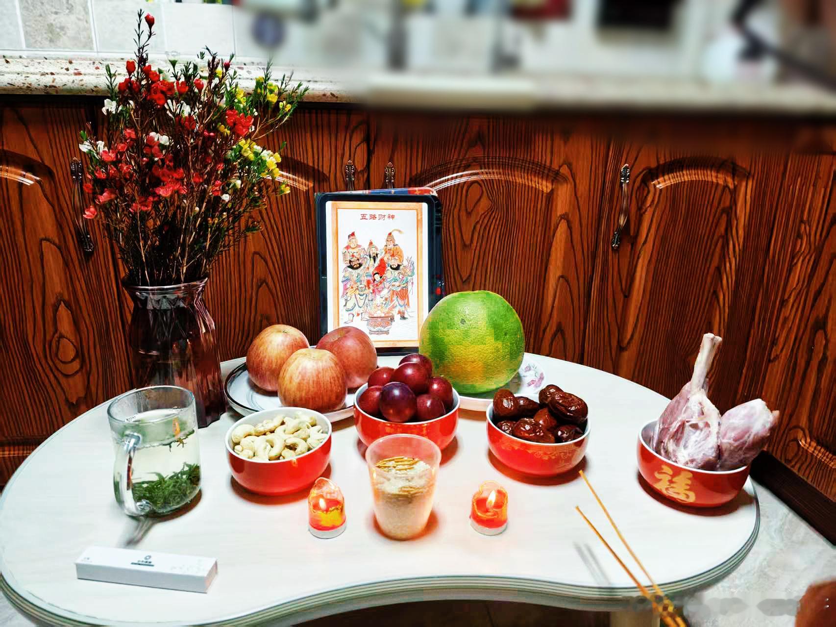 2026丙午 正月初五接财神  天南海北网络隔空团建投稿8  迎财神五路财神