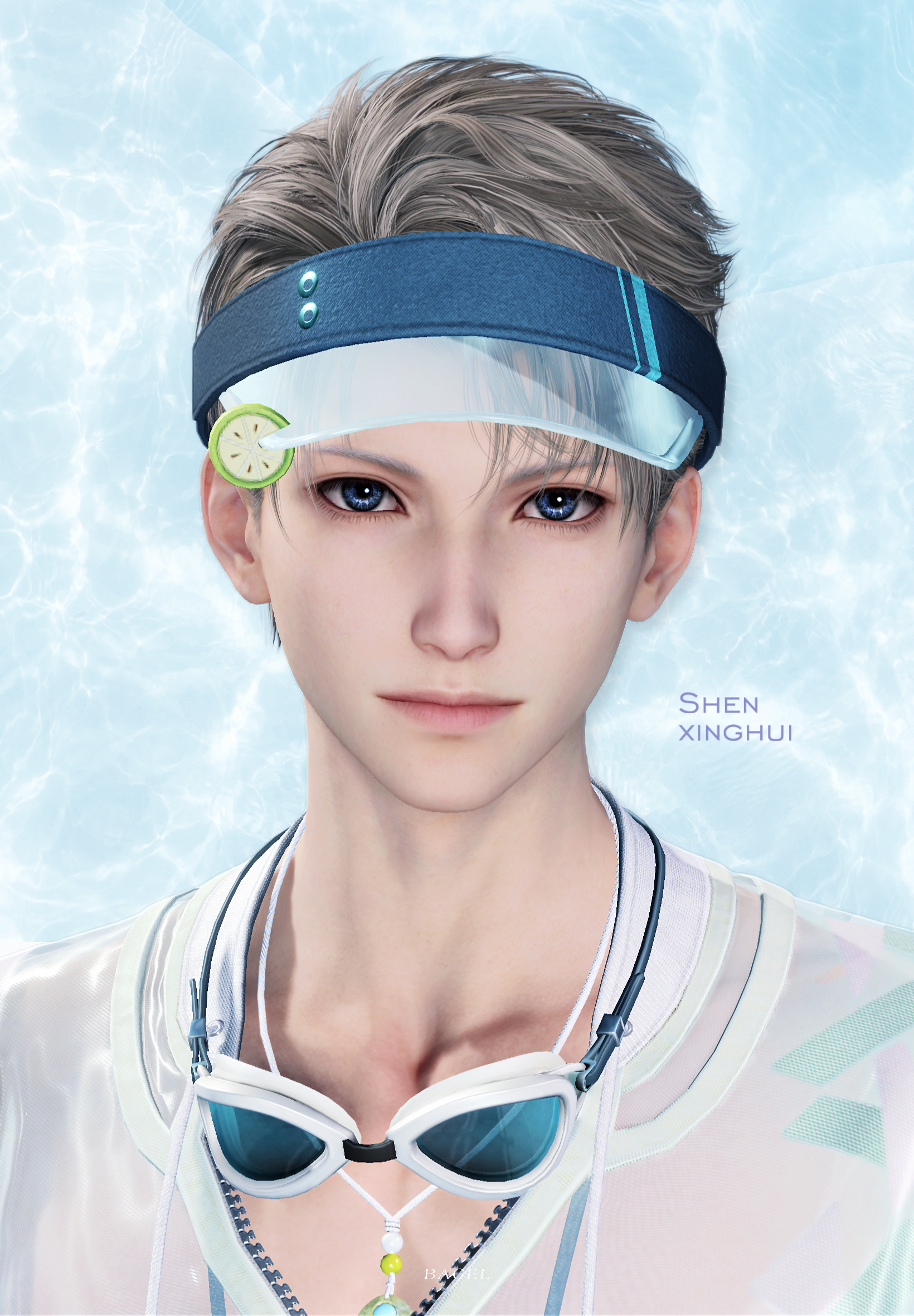 沈星回 🌊🫧🥽哎呀这身和背头也蛮配～ ​​​