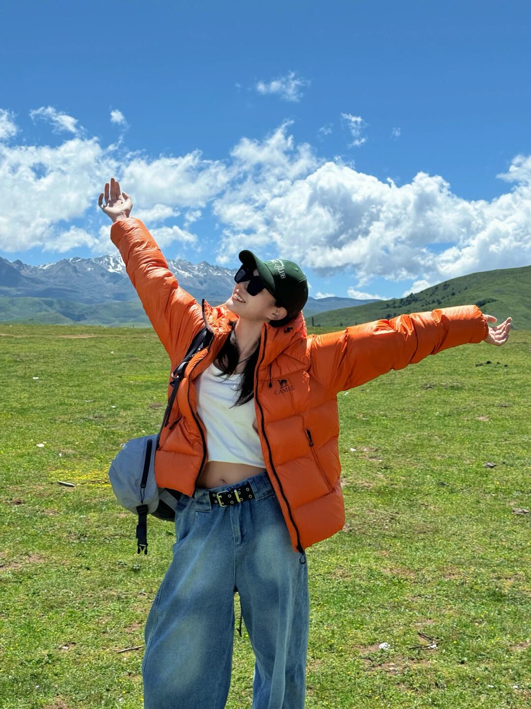 在川西 感受穿羽绒服的夏天！