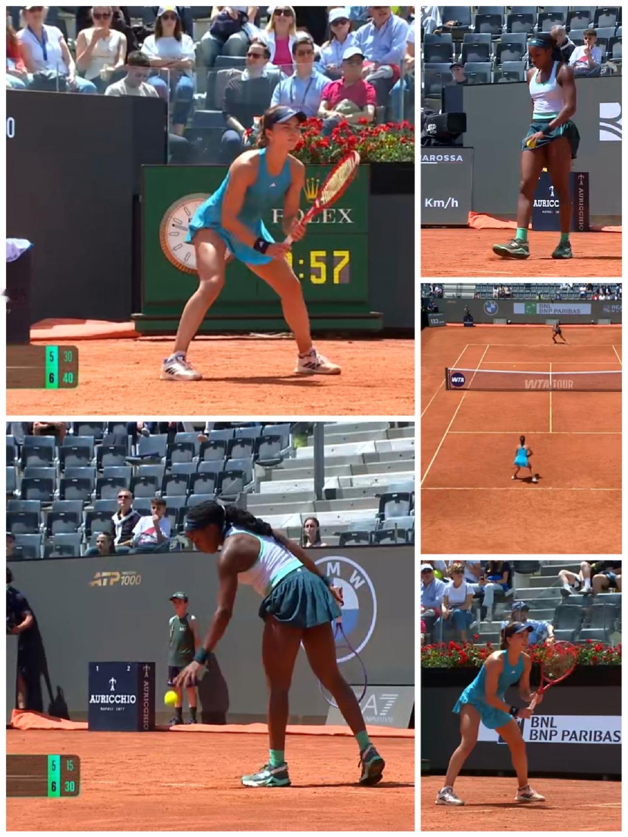 2026跟着网球🎾环游世界
     罗马第四轮的比赛继续进行中，本场比赛是美