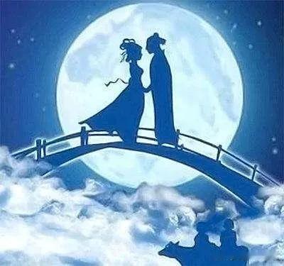 朦胧的月夜，对视的眼神…赵老师把鹊桥相会的情景写得这样准确、传神和生动，令人佩服
