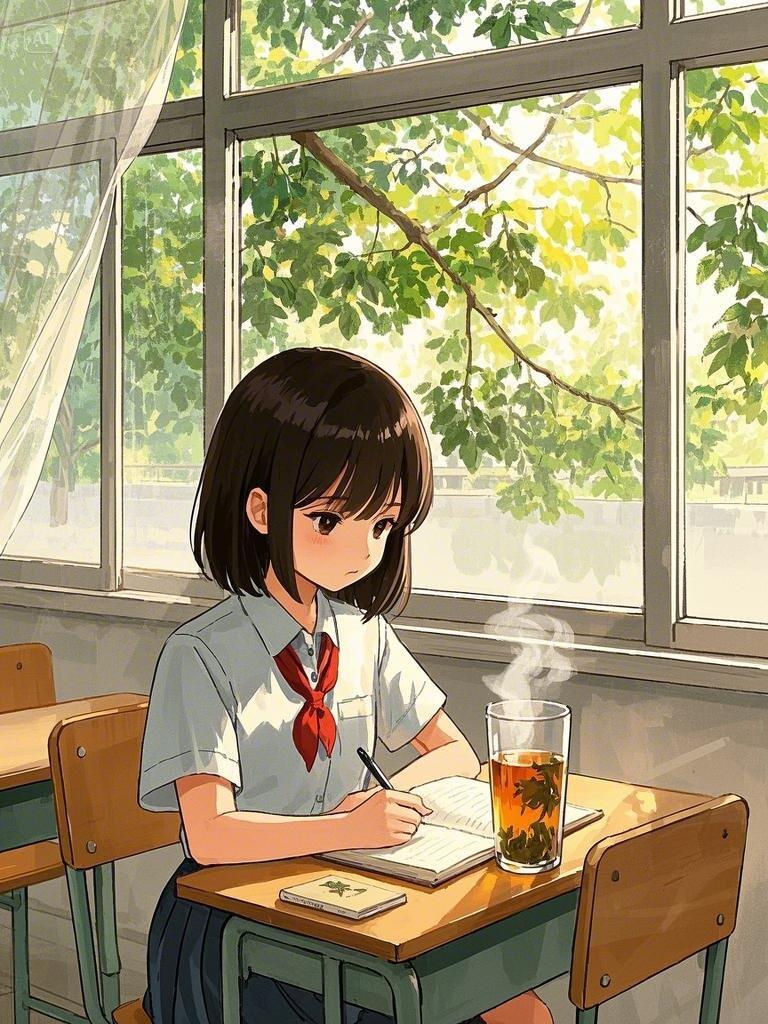 【成长记】今天也是陪妞训练+上英文课的一天，魔都真的入秋了，今天大晴天，我上午坐